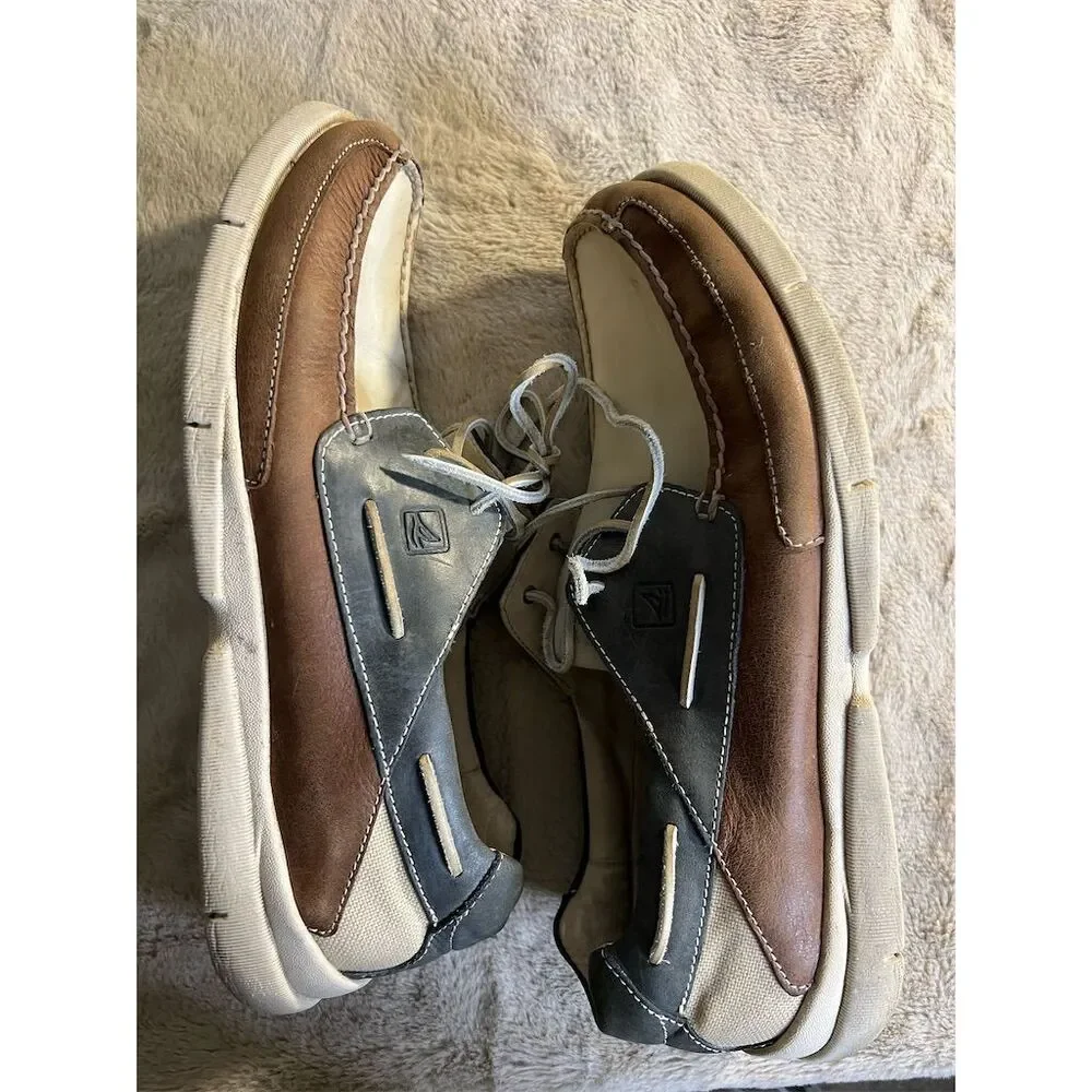 Sperry Men's Boat Shoes Size 11M Multicolor Casual Slip On
